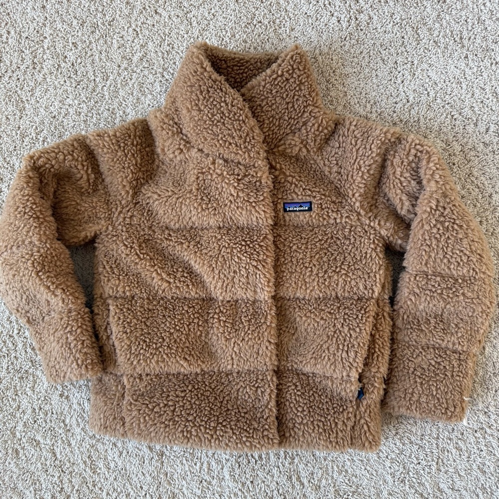 Patagonia high pile fleece jacket